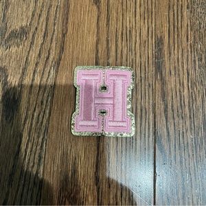 NWOT Letter Patch inspired by Stoney Clover Lane - H